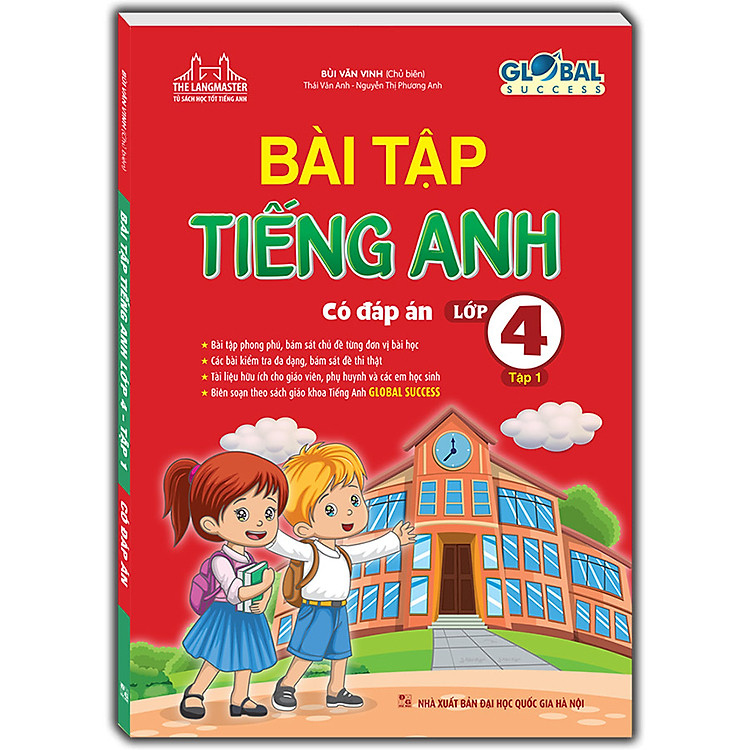 GLOBAL SUCCESS – Bài tập tiếng anh lớp 4 (Tập 1)
