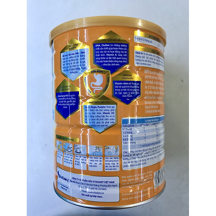 Mua Sữa Oggi 0+ 800g - Phát triển khỏe mạnh Ưu đãi - Hình ảnh 2