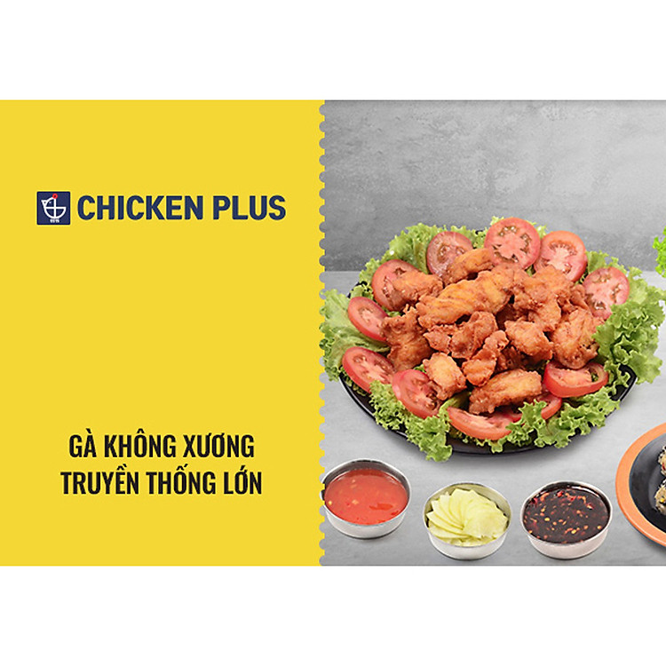 Chicken Plus - Gà Không Xương Truyền Thống Lớn