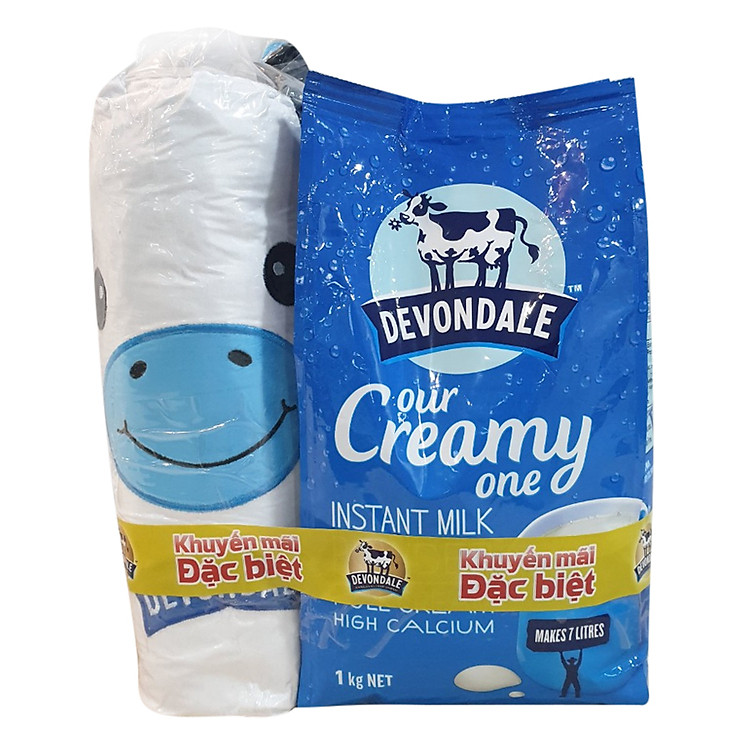 Sữa Bột Full Cream Devondale (1Kg / Túi) - Tặng Gấu Bông