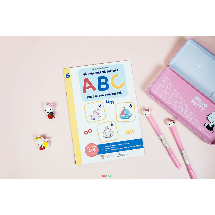 Phát Triển Kỹ Năng: Vở Nhận Biết Và Tập Viết ABC Qua Các Trò Chơi Trí Tuệ (3+) - Ảnh 7