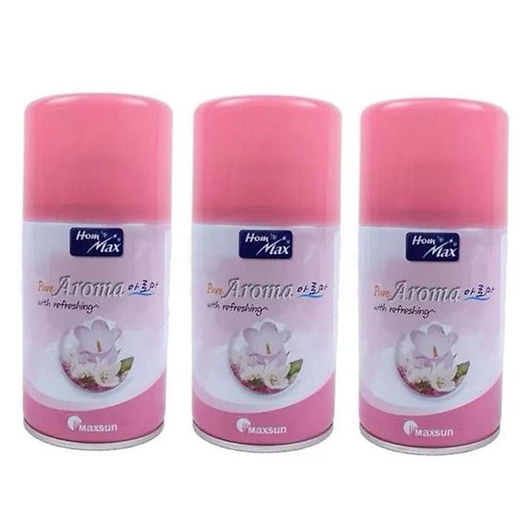 Combo 3 bình xịt nước hoa thơm phòng Hàn Quốc Hommax