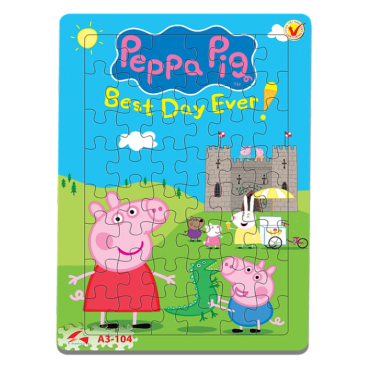 Tìm mua tại Avakids: Xếp Hình Tia Sáng Peppa Pig 48 Mảnh - Ngập tràn khuyến mãi