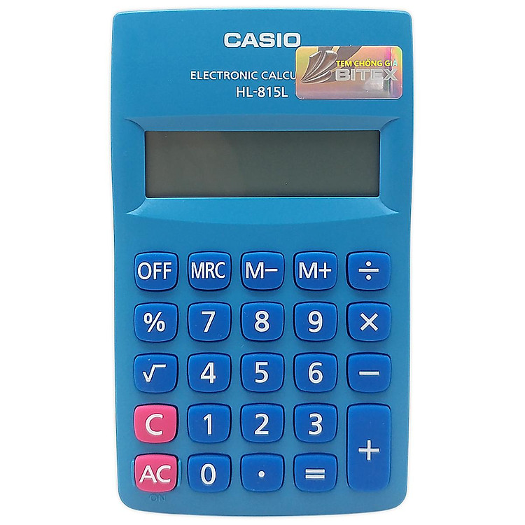 Máy Tính Casio HL815L-BU - Màu Xanh Dương - Ảnh 6