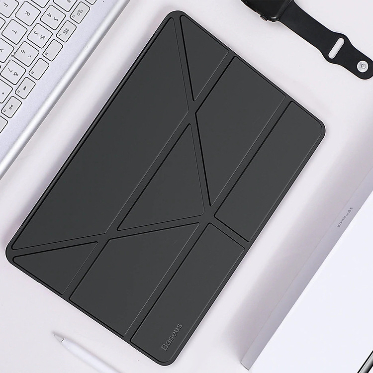 Bao da chống sốc đa năng cho iPad 10.2 inch 2019 Hiệu Baseus Jane Y Type trang bị tính năng tắt mở mành hình tự động (thiết kế siêu mềm mịn và thời trang, bảo vệ máy, vật liệu cao cấp) - Hàng nhập khẩu