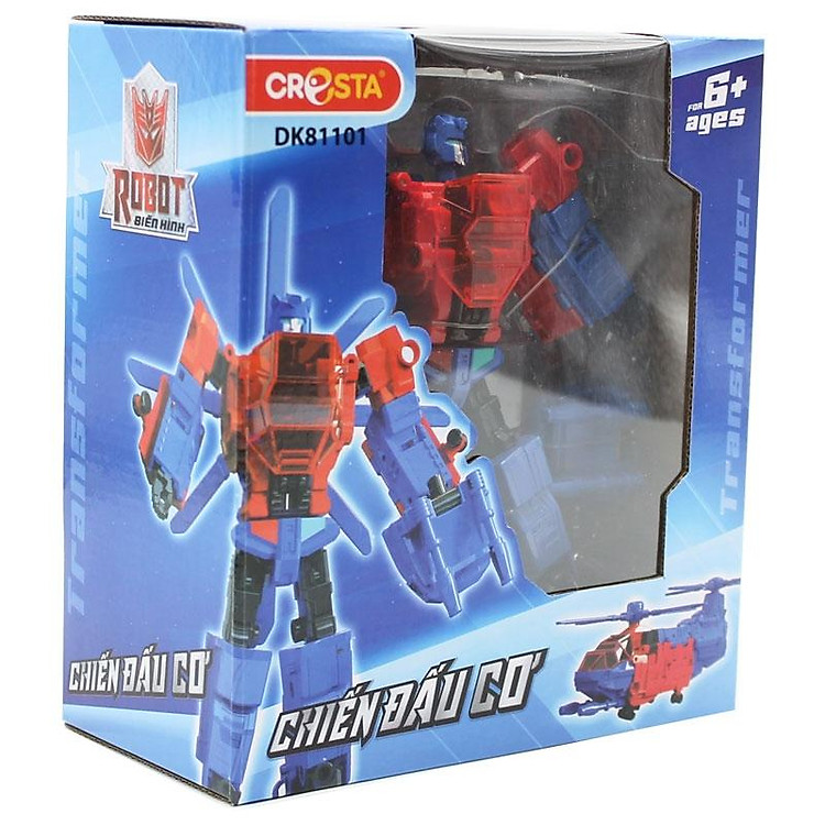 Đồ Chơi Robot Biến Hình Cresta DK81101 Chính hãng Giá tốt - Hình ảnh 4