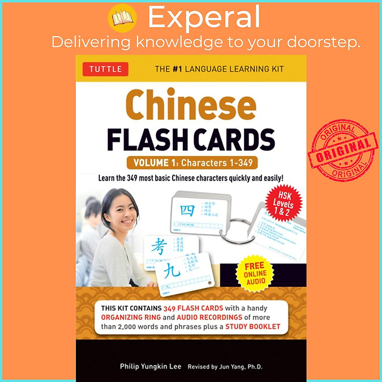 Sách - Chinese Flash Cards Kit Volume 1: Volume 1 : HSK Levels 1 & 2 Eleme by Philip Yungkin Lee (US edition, paperback)