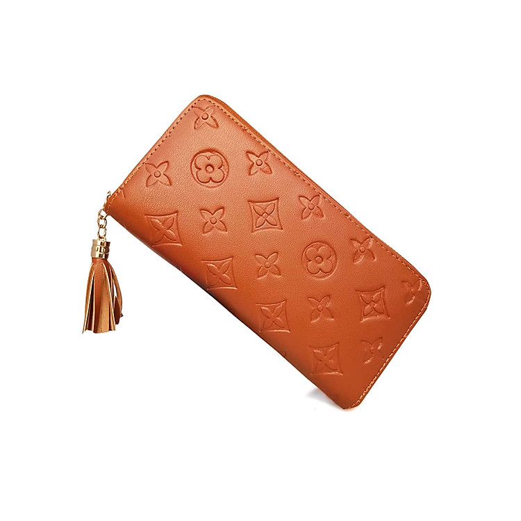 Ví nữ cầm tay dập vân nổi