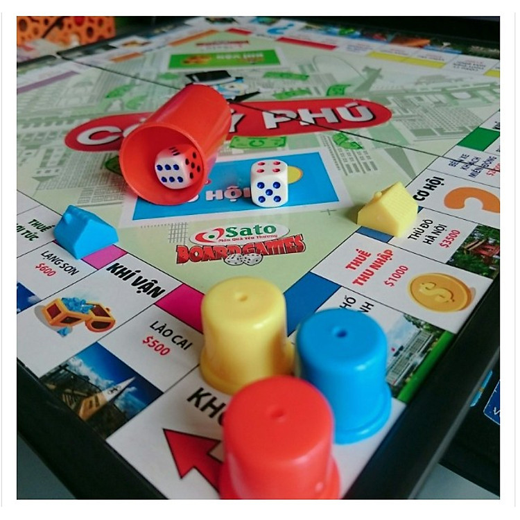 Đồ Chơi Cờ Tỷ Phú SATO 039 Chính hãng Ưu đãi - Hình ảnh 5