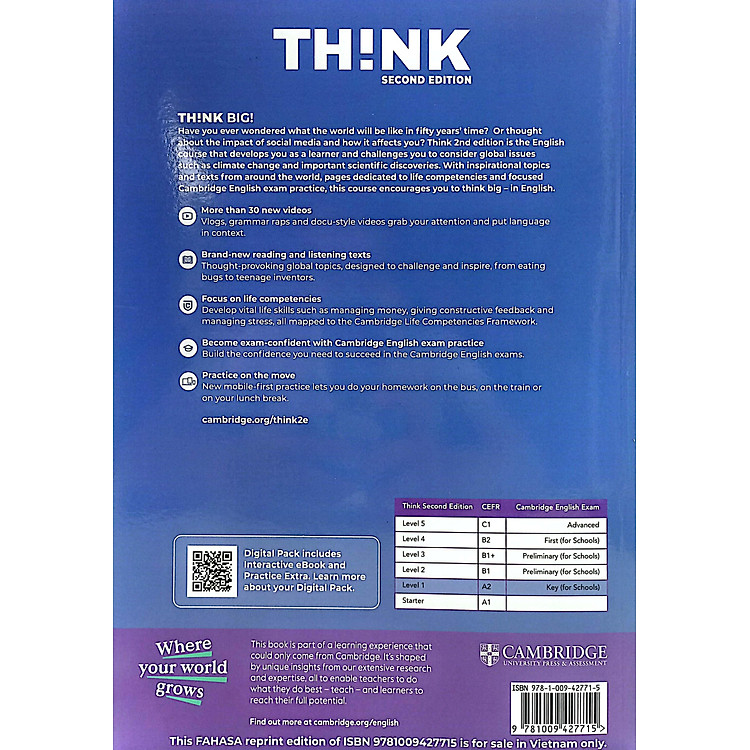 Think Level 1 Student's Book With Workbook Digital Pack - 2nd Edition - Ảnh 6