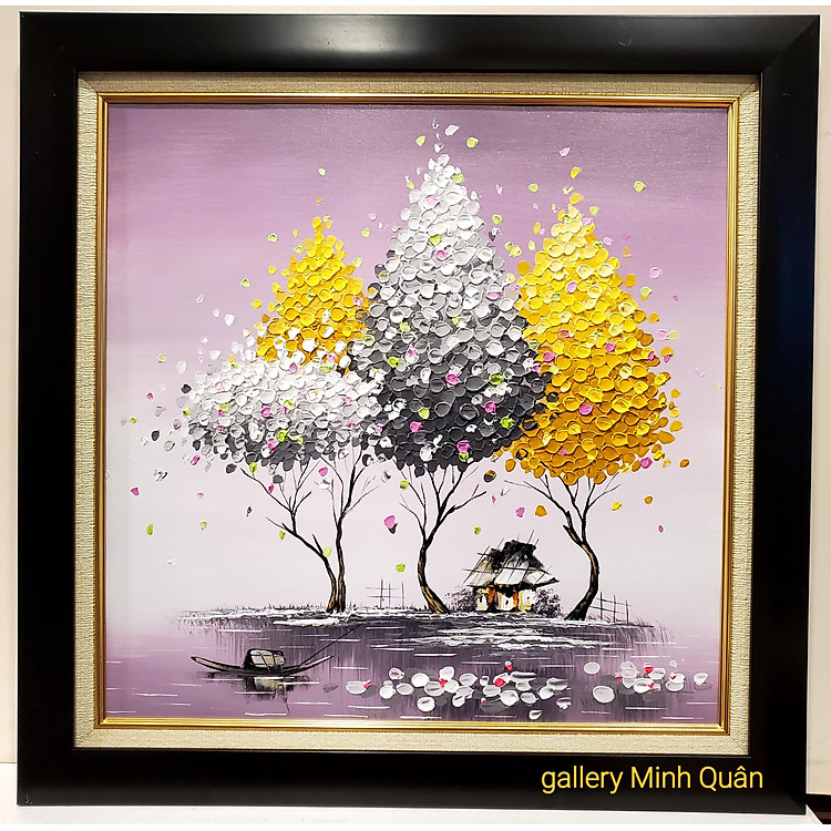 TRANH VẼ SƠN DẦU -PHONG CẢNH HIỆN ĐẠI