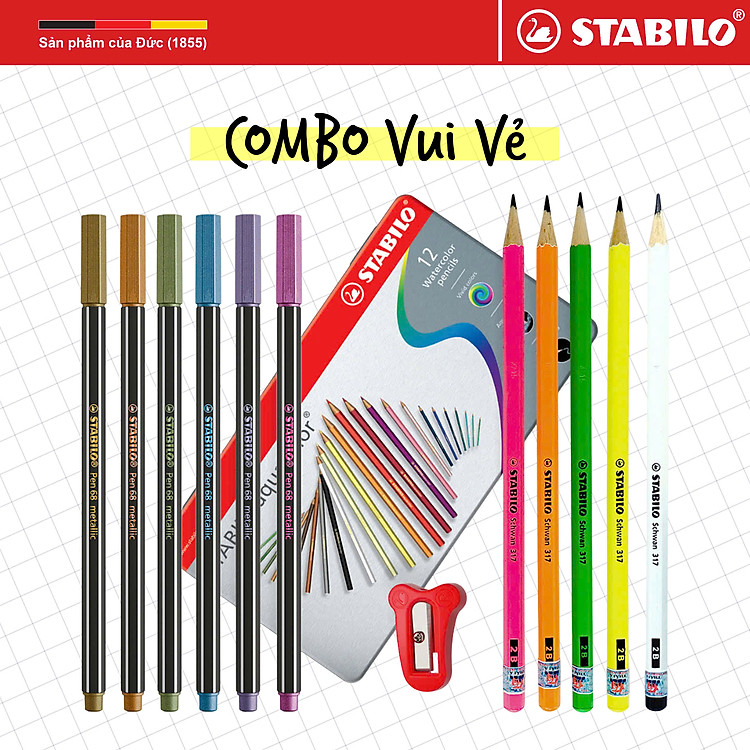 Bộ sản phẩm STABILO (18 món) - Ảnh 2