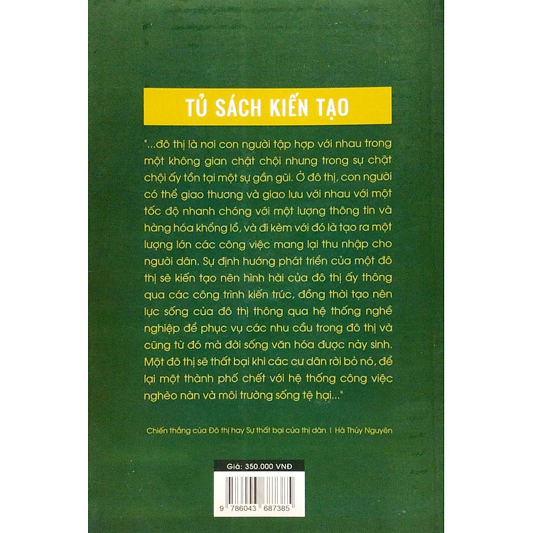 Chiến Thắng Của Đô Thị (Tái Bản 2022) - Ảnh 2