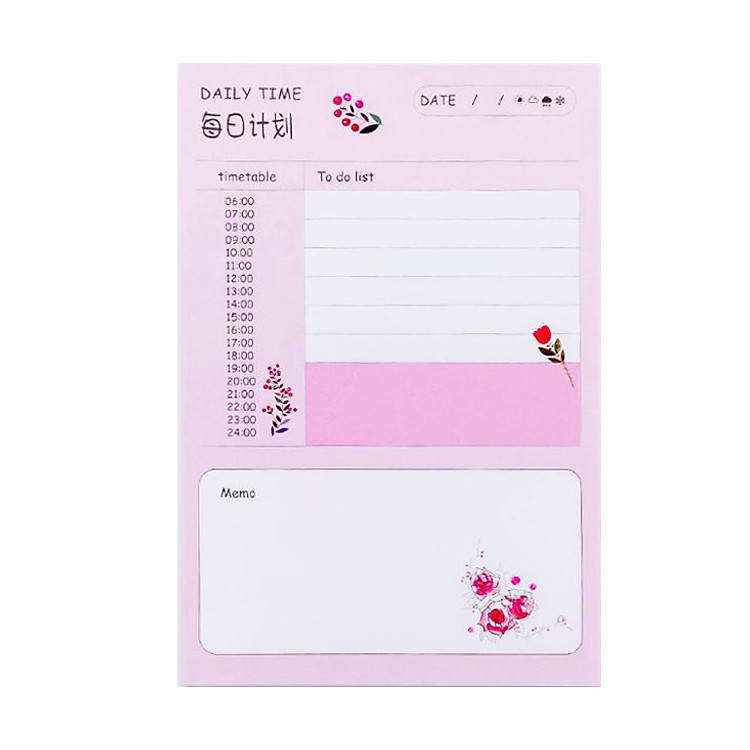 Tập Kế Hoạch Và Ghi Chú Ngày Và Tuần Daily & Weekly Time A846