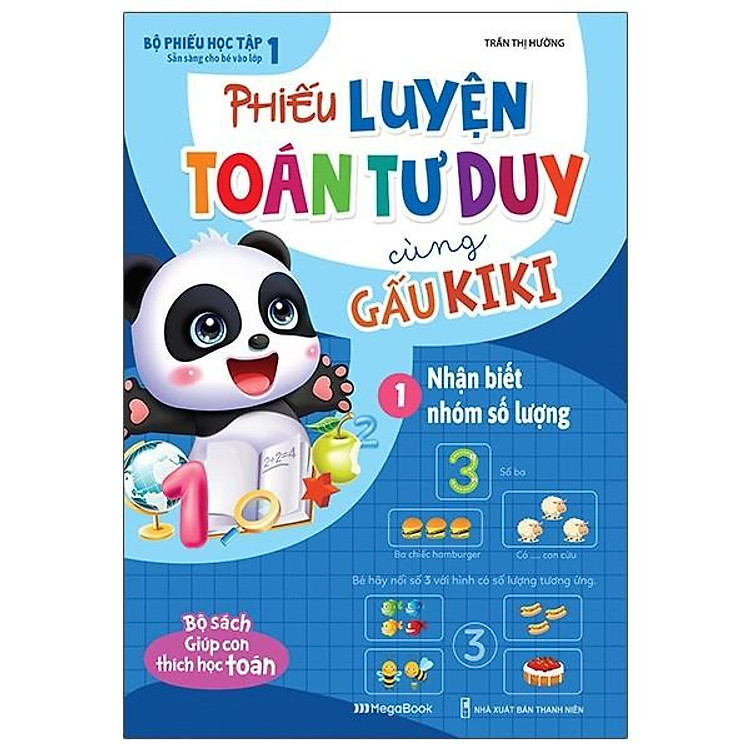 Phiếu Luyện Toán Tư Duy Cùng Gấu Kiki 1