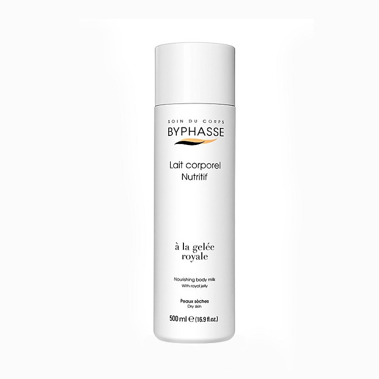 Sữa dưỡng ẩm toàn thân Byphasse nourishing body milk royal jelly 500ml