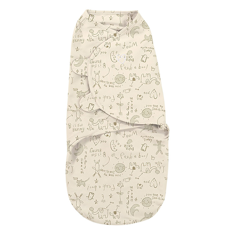 Chăn Quấn Swaddleme Cotton Hữu Cơ Bunny Summer Infant SM55180 (Size S/M)