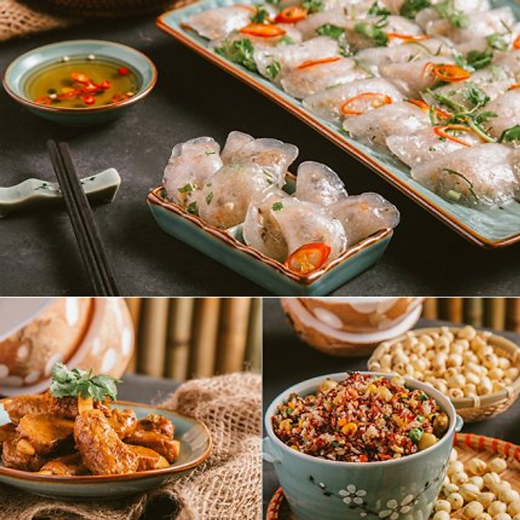 Buffet chay thanh tịnh tại Nhà hàng Buffet Chay Hương Thiền