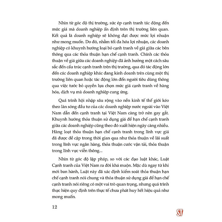 Pháp Luật Kiểm Soát, Thảo Thuận Sử Dụng Giá - Lý Thuyết Và Thực Tiễn Tại Việt Nam - Ảnh 6