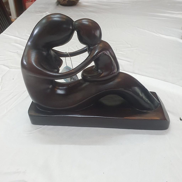 Tượng Gỗ Điêu Khắc Thủ Công Trừu Tượng - Ảnh 2