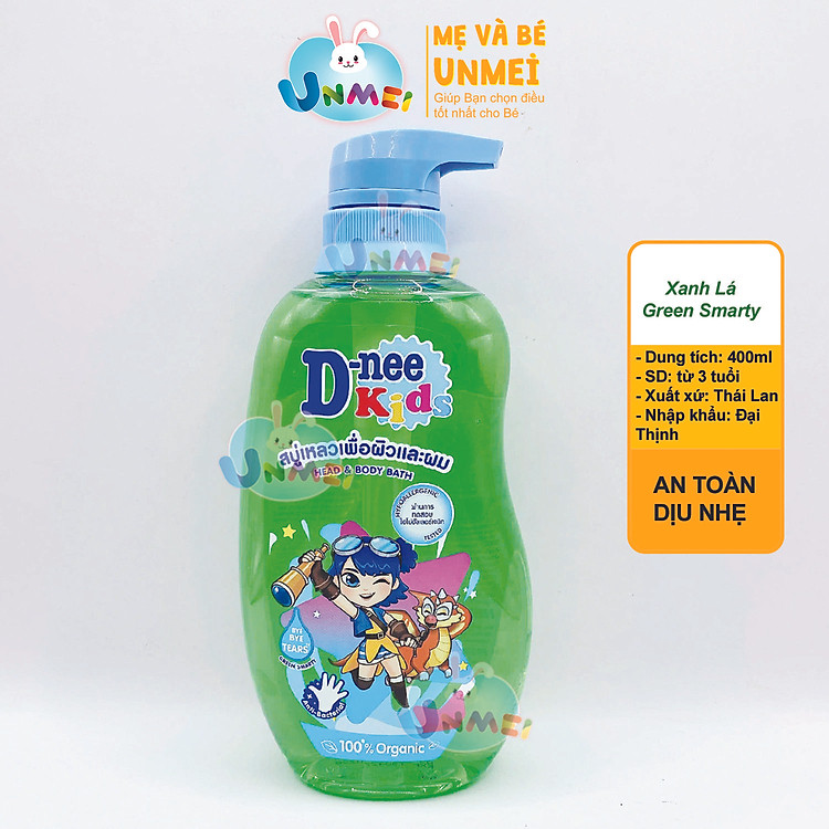 Tắm Gội D-nee Kids 400ml Cho Bé Chính hãng Giá tốt - Hình ảnh 3