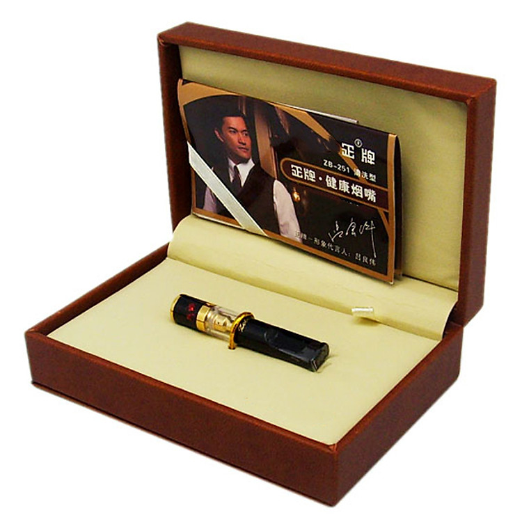 Tẩu Lọc Thuốc Cầm Tay 251ZB Họa Tiết Kim Tuyến Nổi Bật - Ảnh 7