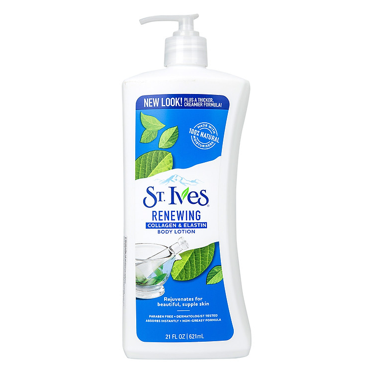 Sữa Dưỡng Thể ST.IVES Trẻ Hóa Da Collagen 621ml