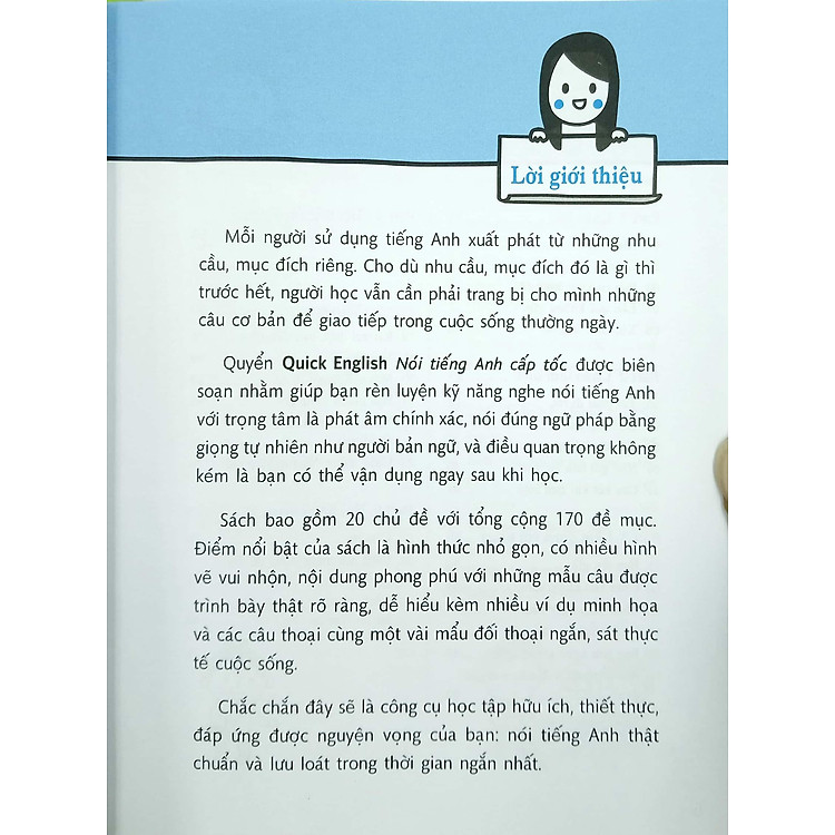 Quick English - Nói Tiếng Anh Cấp Tốc (Tái Bản 2018) - Ảnh 3