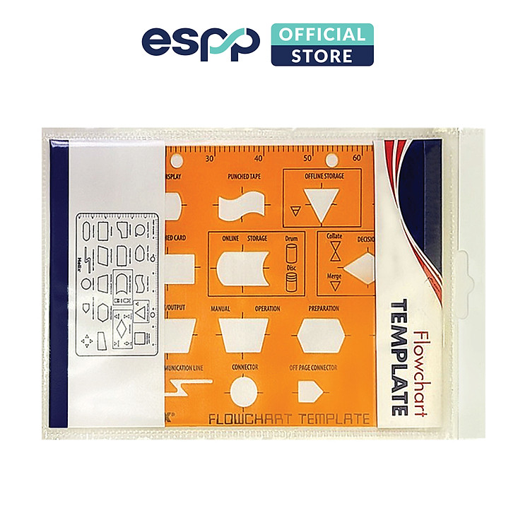 Thước dẻo vẽ flowchart 19 mẫu - HELIX - Ảnh 3