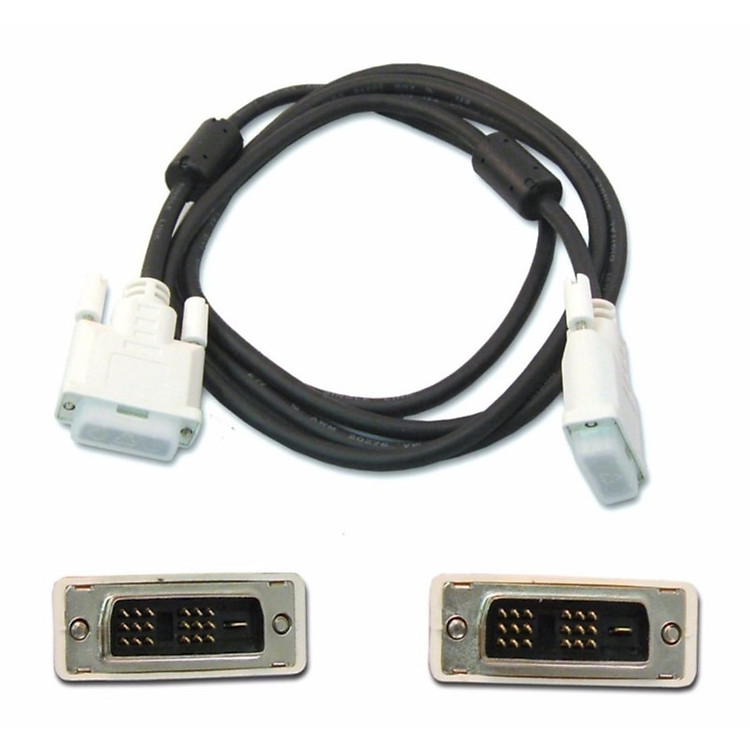 Dây 2 Đầu DVI Theo Máy Có Cục Chống Nhiễu- Dài 1,5m