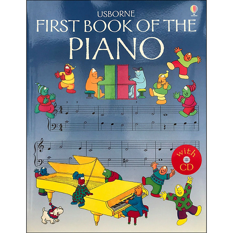 Sách Usborne First Book Of The Piano + Cd