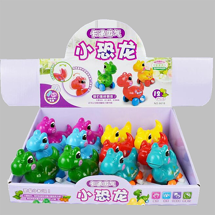 Xe Mô Hình Khủng Long Dễ Thương (04 chiếc) - Ảnh 7