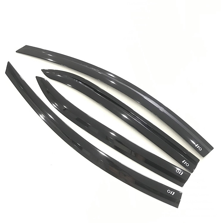 Bộ vè che mưa Fashion cho Hyundai i10 nhựa ABS cao cấp