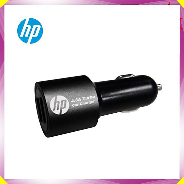 Tẩu sạc trên ô tô, xe hơi cao cấp nhãn hiêu HP F1 - Hàng Chính Hãng