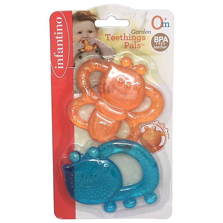 đồ chơi cầm tay trẻ em set vòng mềm có nước 2 món infantino 0919-INF-001-216276