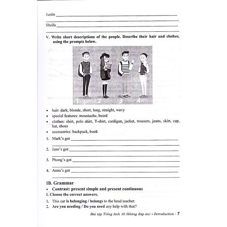 Bài Tập Tiếng Anh 10 - Chân Trời Sáng Tạo - Ảnh 3