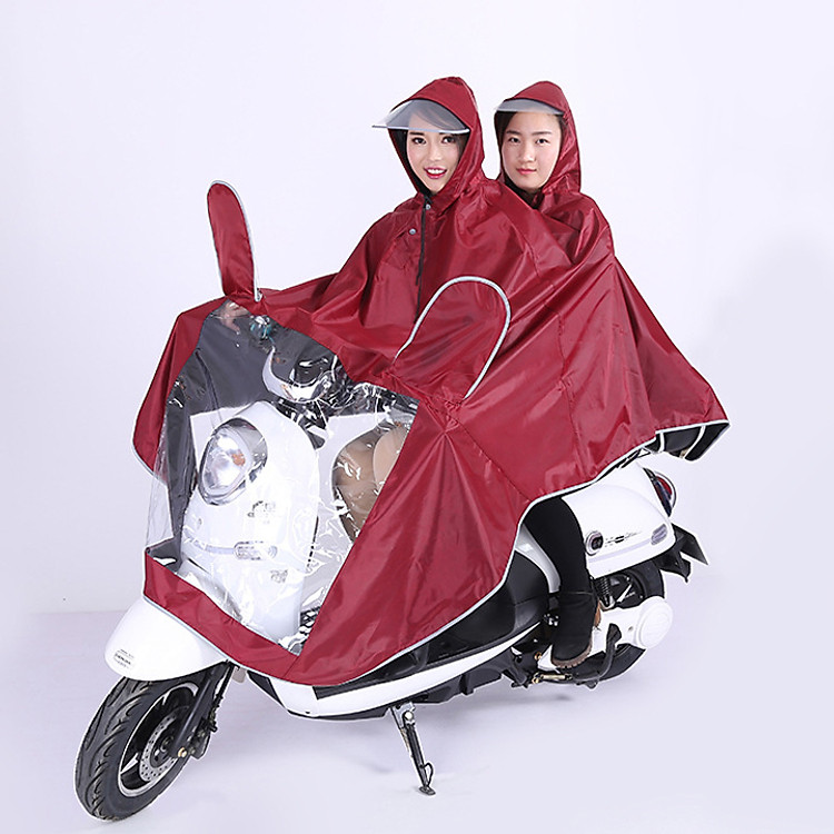 Áo Mưa Đôi Có Kính Và Khẩu Trang TM-208