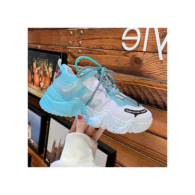 Giày nữ Giày sneaker nữ Giày Thể Thao Nữ Đế Độn Pha Màu Siêu Đẹp