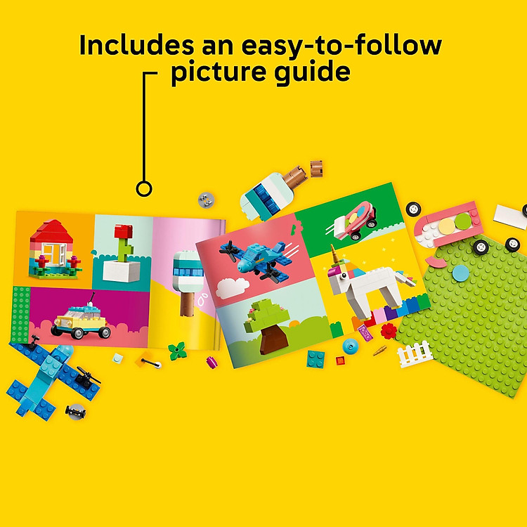 LEGO CLASSIC 11038 Thùng gạch sáng tạo Chính hãng Tiết kiệm - Hình ảnh 4