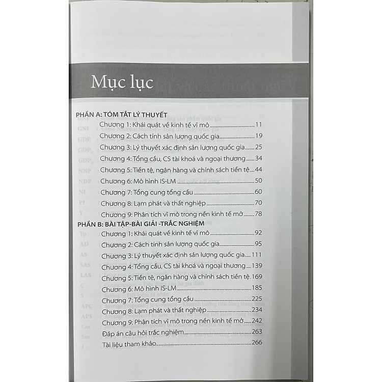 Tóm tắt - Bài tập - Trắc nghiệm Kinh tế vĩ mô (Tái bản lần thứ XV) - Ảnh 3