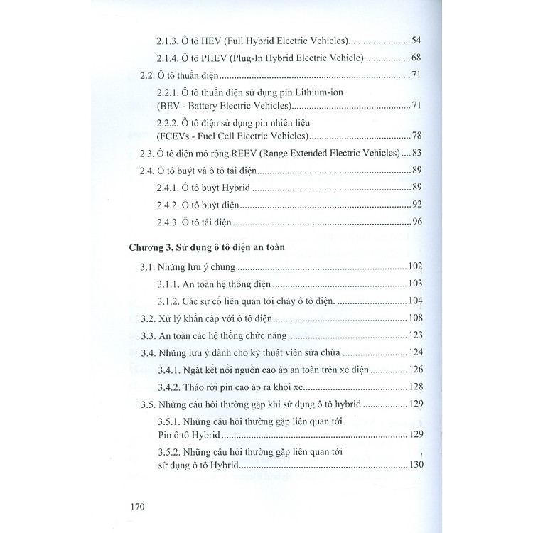 Công Nghệ Ô Tô Điện - Quyển 1: Nhận Diện Và Sử Dụng Ô Tô Điện An Toàn - Ảnh 2