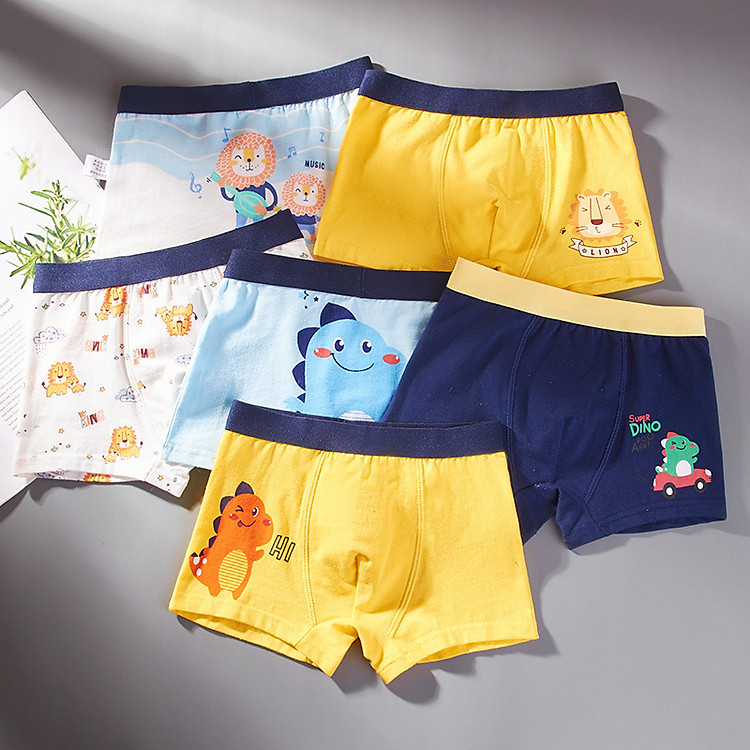 COMBO 12 QUẦN SỊP BÉ TRAI- QUẦN LÓT BÉ TRAI ĐỦ SIZE 7-45KG- C7CFKIDS12