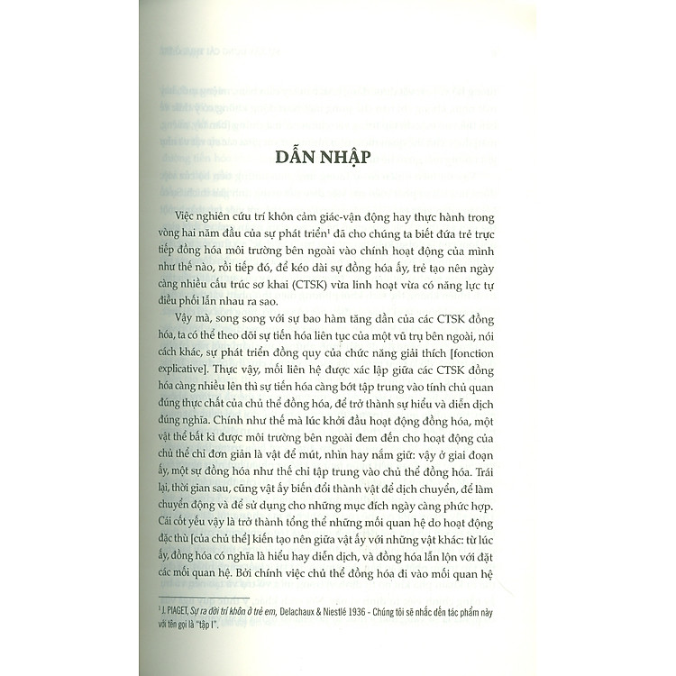 Xây Dựng Cái Thực Ở Trẻ - Jean Piaget (Tái bản lần thứ hai, năm 2024) - Ảnh 5
