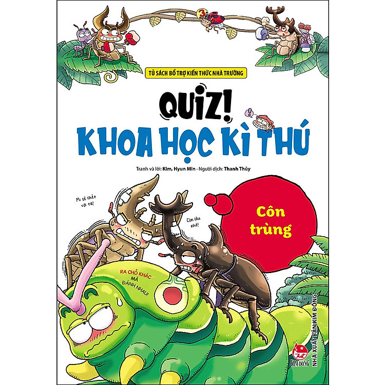 Sách Quiz! Khoa Học Kì Thú: Côn Trùng