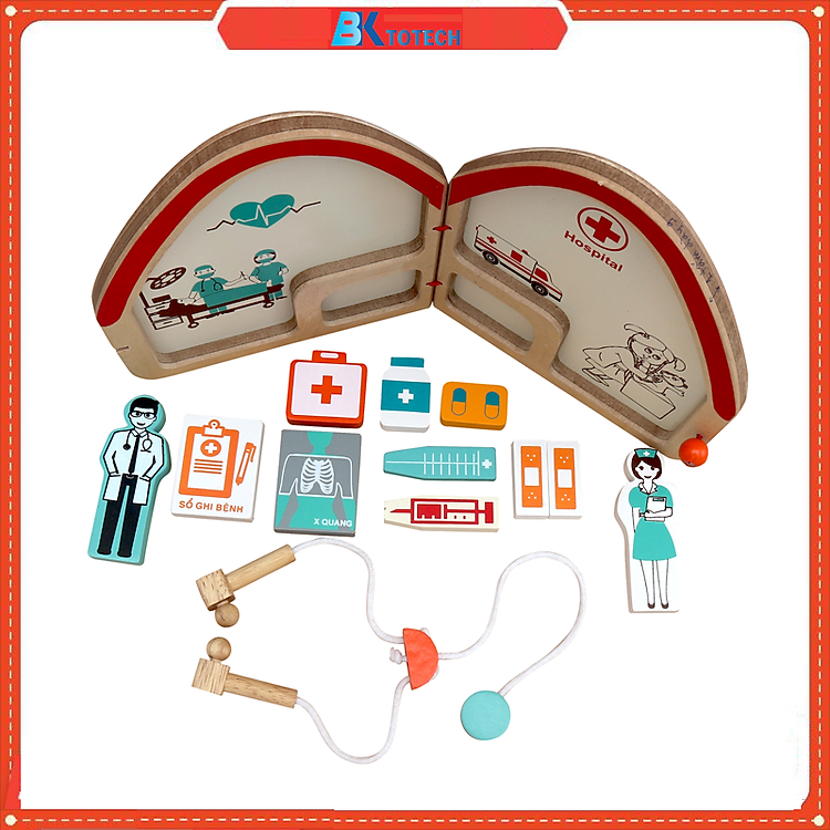Đồ chơi Bé tập làm bác sĩ Chính hãng Tiết kiệm