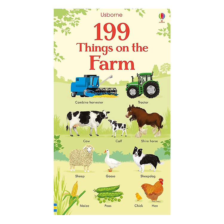 Sách Usborne 199 Things on the Farm