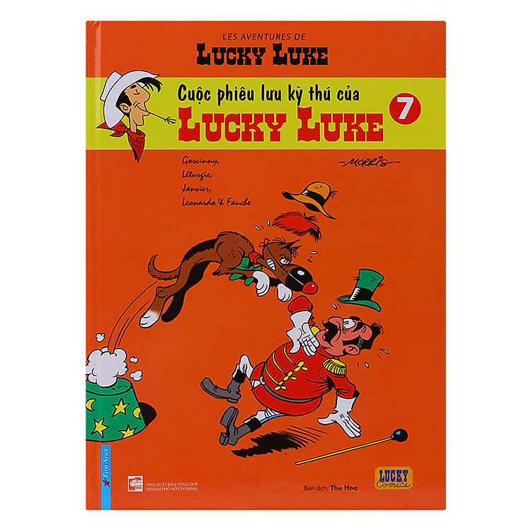 Sách Cuộc Phiêu Lưu Kỳ Thú Của Lucky Luke (Tập 7)
