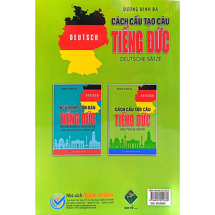 Cách Cấu Tạo Câu Tiếng Đức (Tái Bản 2024) - Ảnh 3