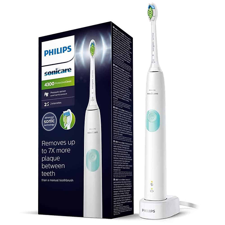 Bàn Chải Điện Philips HX6807/24 Sonicare ProtectiveClean 4300 hàng chính hãng