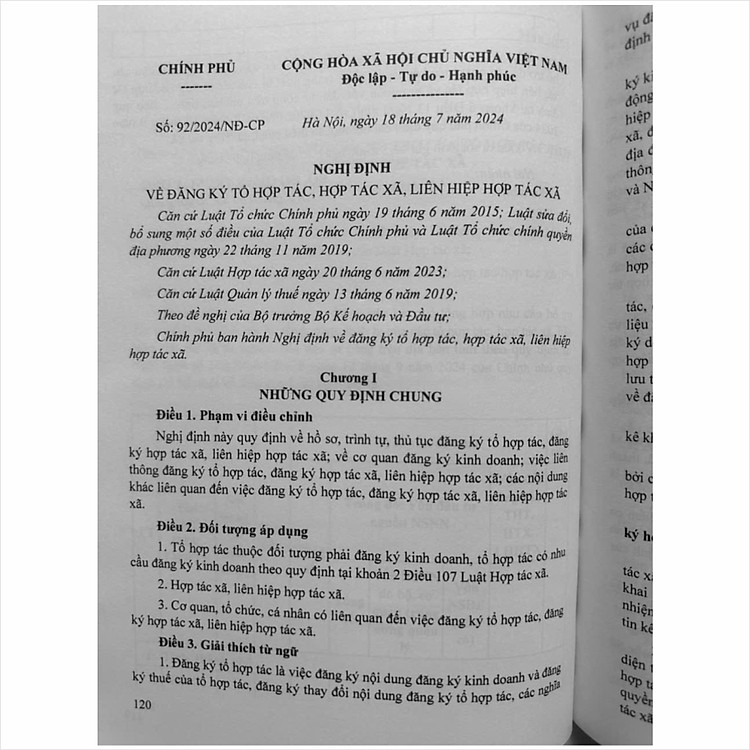 Luật Hợp Tác Xã – Hệ Thống Những Văn Bản Quy Định Chi Tiết Thi Hành (V2523T) - Ảnh 7
